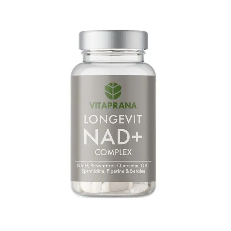 Longevit NAD+ Complex - 30 Kapsler