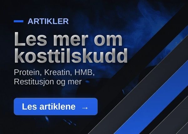 Artikler om kosttilskudd og restitusjon