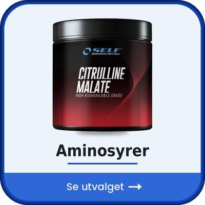 Aminosyrer – EAA, BCAA og citrulline for muskelvekst og restitusjon fra Hardcore Dealer