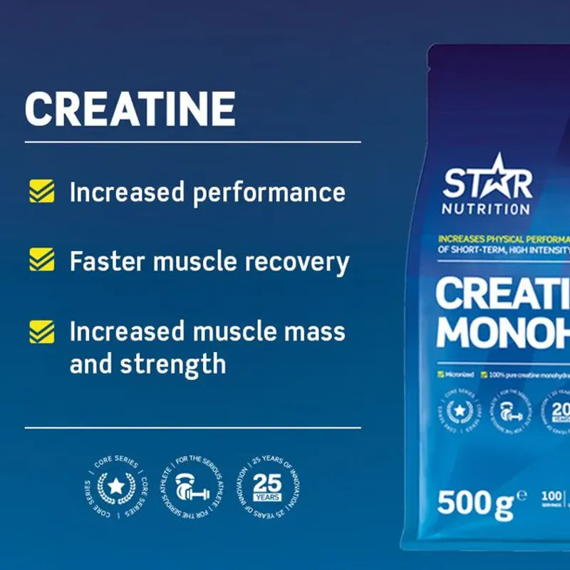 Star Nutrition Kreatin Monohydrat - 500g